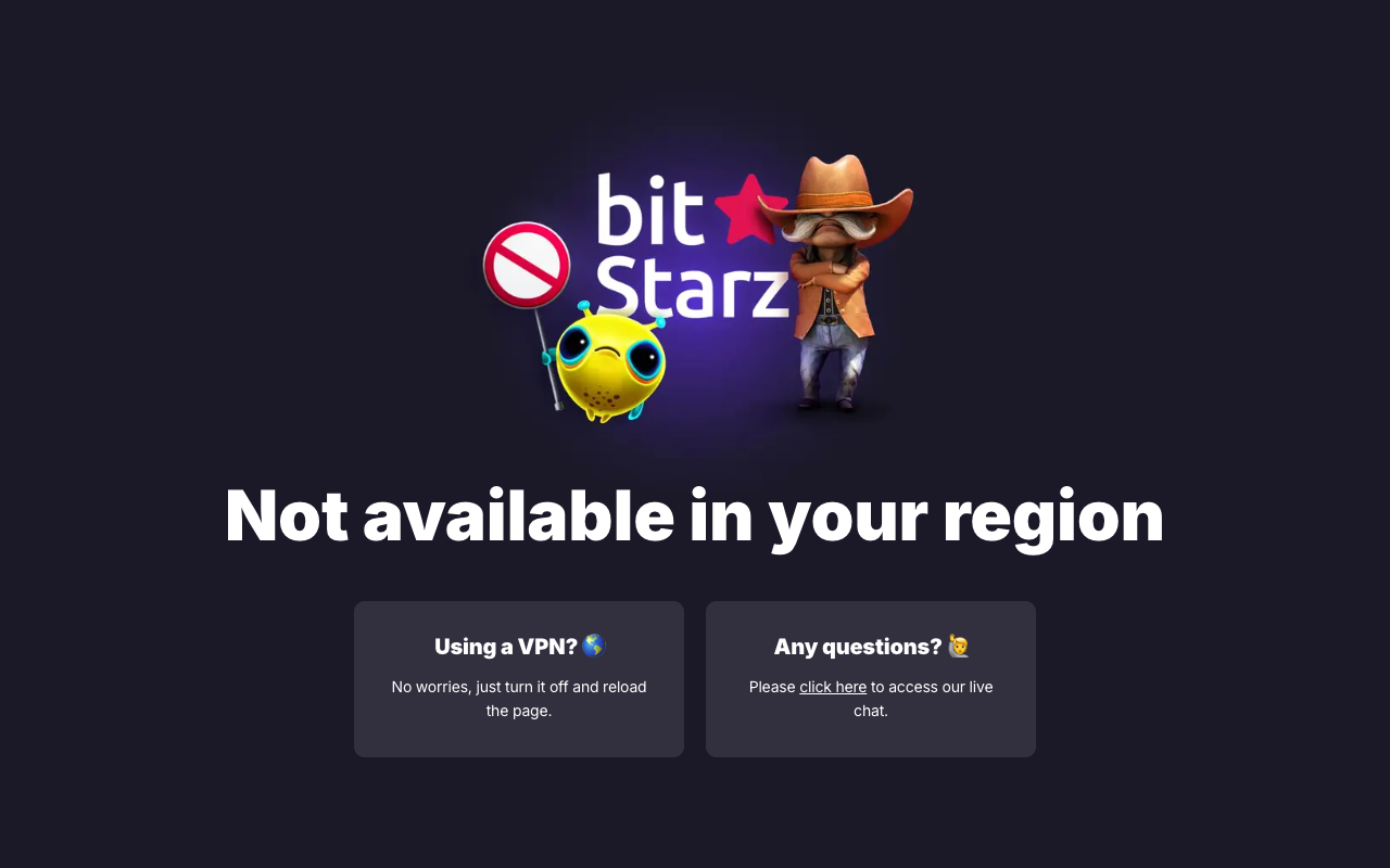 BitStarz — главная страница