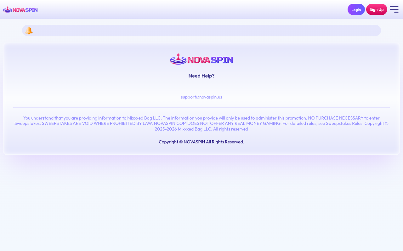 NovaSpin — Startseite