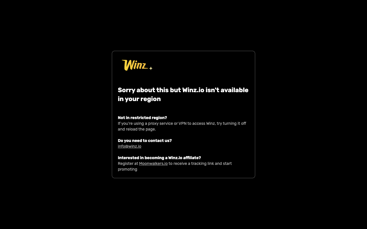 Winz.io — Startseite